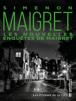 cover image of Les nouvelles enquêtes de Maigret